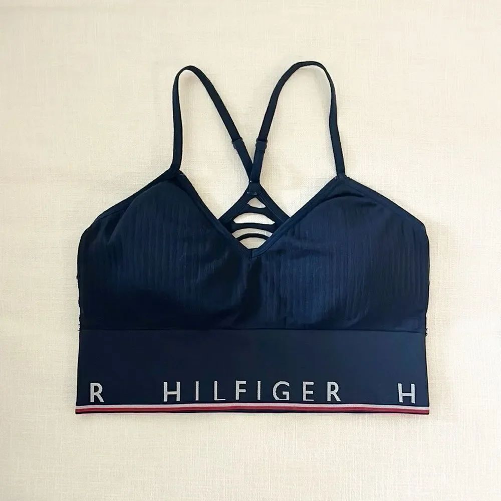 Tommy Hilfiger Logo Activewear Sports Bra